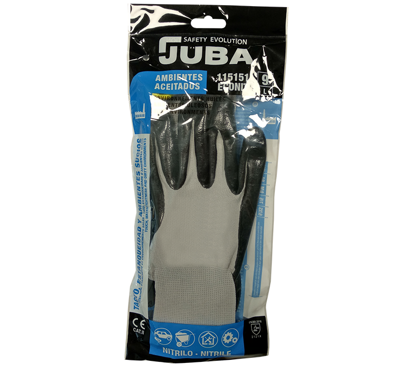 GUANTE B115151 ECO-NIT NEGRO