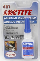 ADHESIVO INSTANTANEO 20G. LOCTITE 401