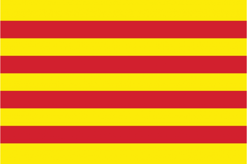 BANDERA CATALANA 200X300 ECOFIX