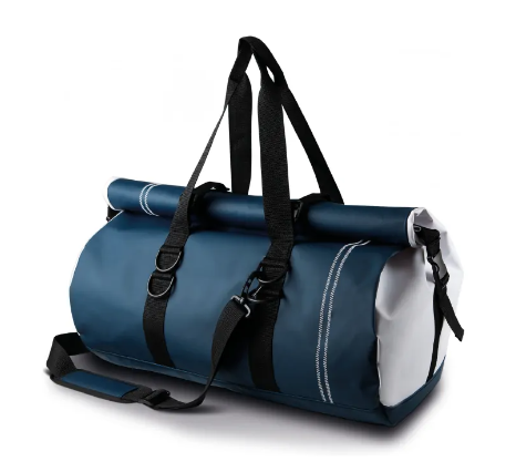 BOLSA KI0625 VIAJE 71 LTRS IMPERMEABLE NAVY WHITE