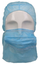 GORRO (100) C/MASCARILLA DESECHABLE AZUL MNS-ASTROB