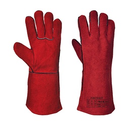 GUANTE A500 SOLDADOR ROJO T/XL