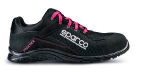 ZAPATO PRACTICE JODY S1P ESD NRFU NEGRO-FUCSIA