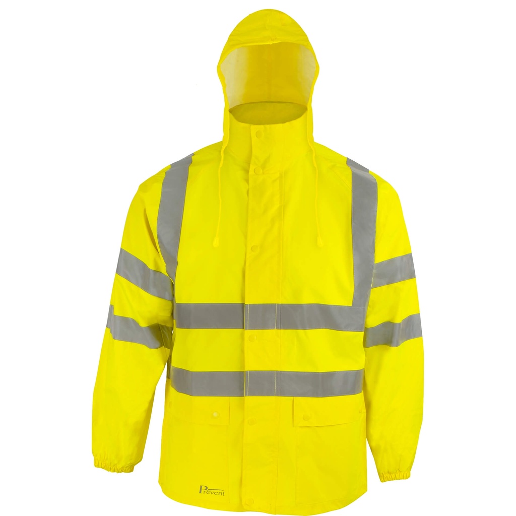 CHAQUETA AV IMPERMEABLE POL/PU RJG AMARILLO