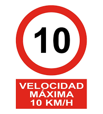 SEÑAL P106A3P VELOCIDAD MAXIMA PVC A3