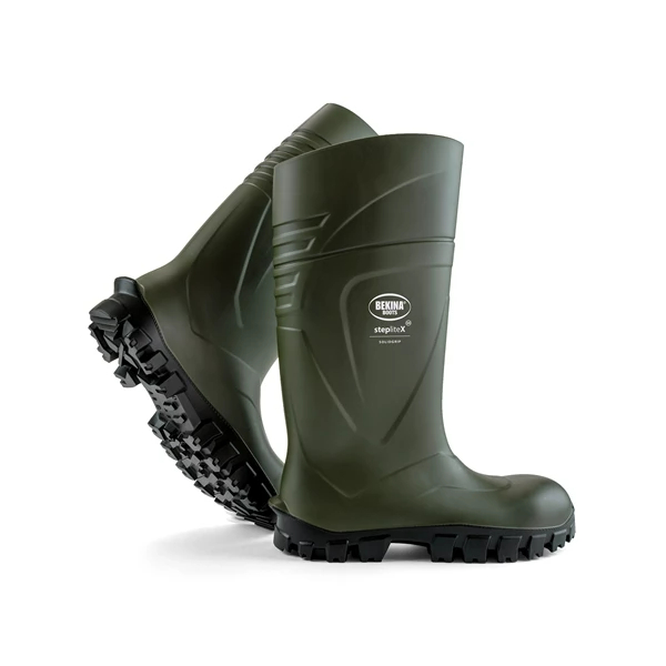 BOTA AGUA stepliteX SOLIDGRIP S5 VERDE/NEGRO