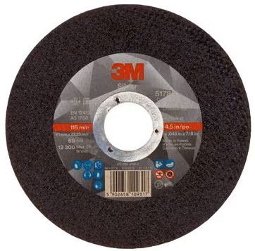 DISCO CORTE SILVER 3M 51785 PLANO T41 115X1X22,23MM