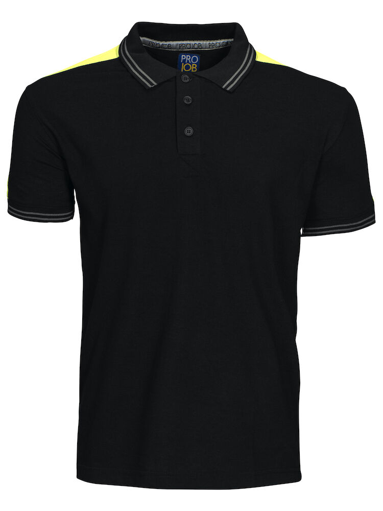 POLO PIQUE MC 642018 NEGRO