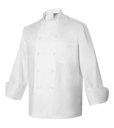 CHAQUETA COCINA ML 4103 BLANCA