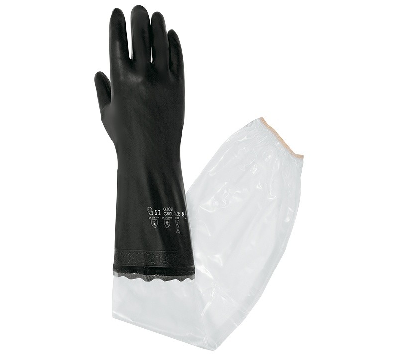 GUANTE G50L INTEGRA 150 PVC NEGRO