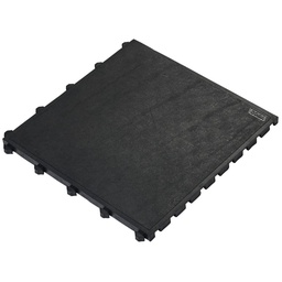 [500006644] ALFOMBRA FATIGUE-LOCK TILE SOLID BLACK 0.5X0.5M