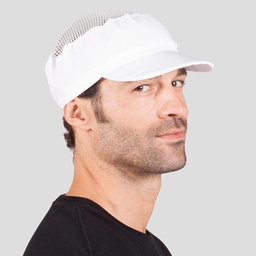 [500001671] GORRA (10UDS) HOMBRE 405000 VISERA RIGIDA BLANCO