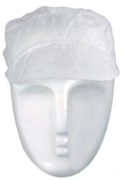 [500076269] GORRO (100) CON VISERA PP SMW BLANCO