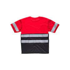 CAMISETA C3940 MC ROJO - NEGRO